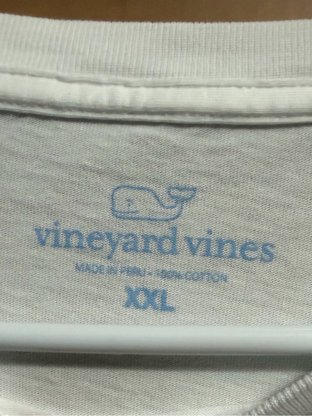 Vineyard Vines Men's White Pocket T‑Shirt - Picture 2 of 5